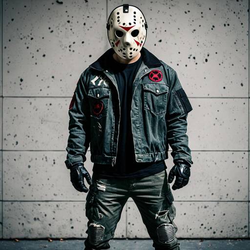 Edgy Jason Voorhees Cosplay Outfit