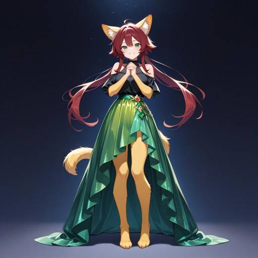 Joyful Feline Hybrid with Emerald Fashion Joyful Feline Hybrid with Emerald Fashion