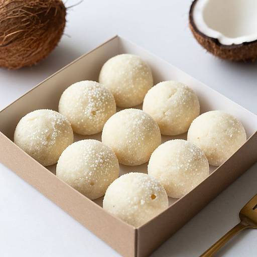 Box of 9 Coconut Laddus