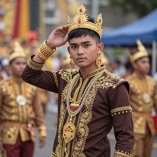 Philippine Festival Costume Portrait