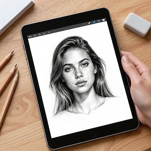 Photo to Charcoal Drawing App