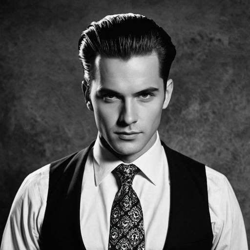 Vintage 1940s Male Portrait