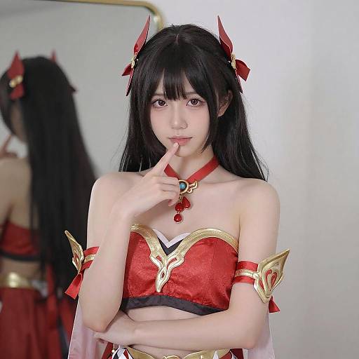 Fantasy Cosplay Portrait of Asian Woman