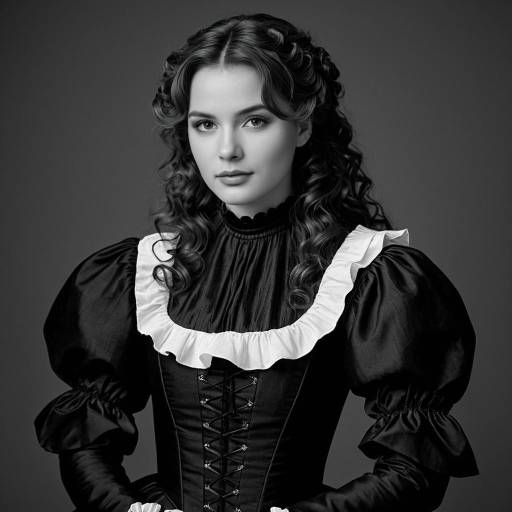Woman in Classic Elizabethan Costume
