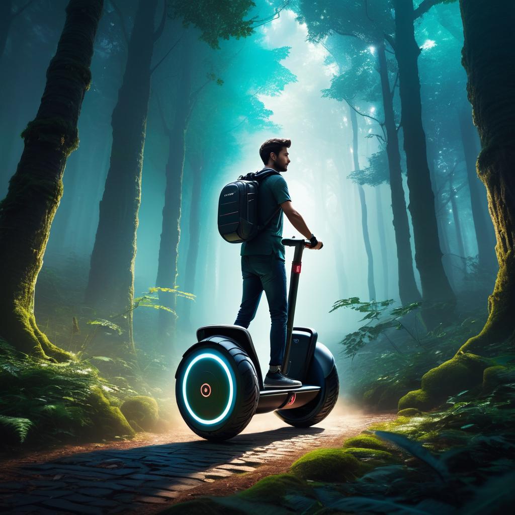 Mythical Rider Segway in Enchanted Forest