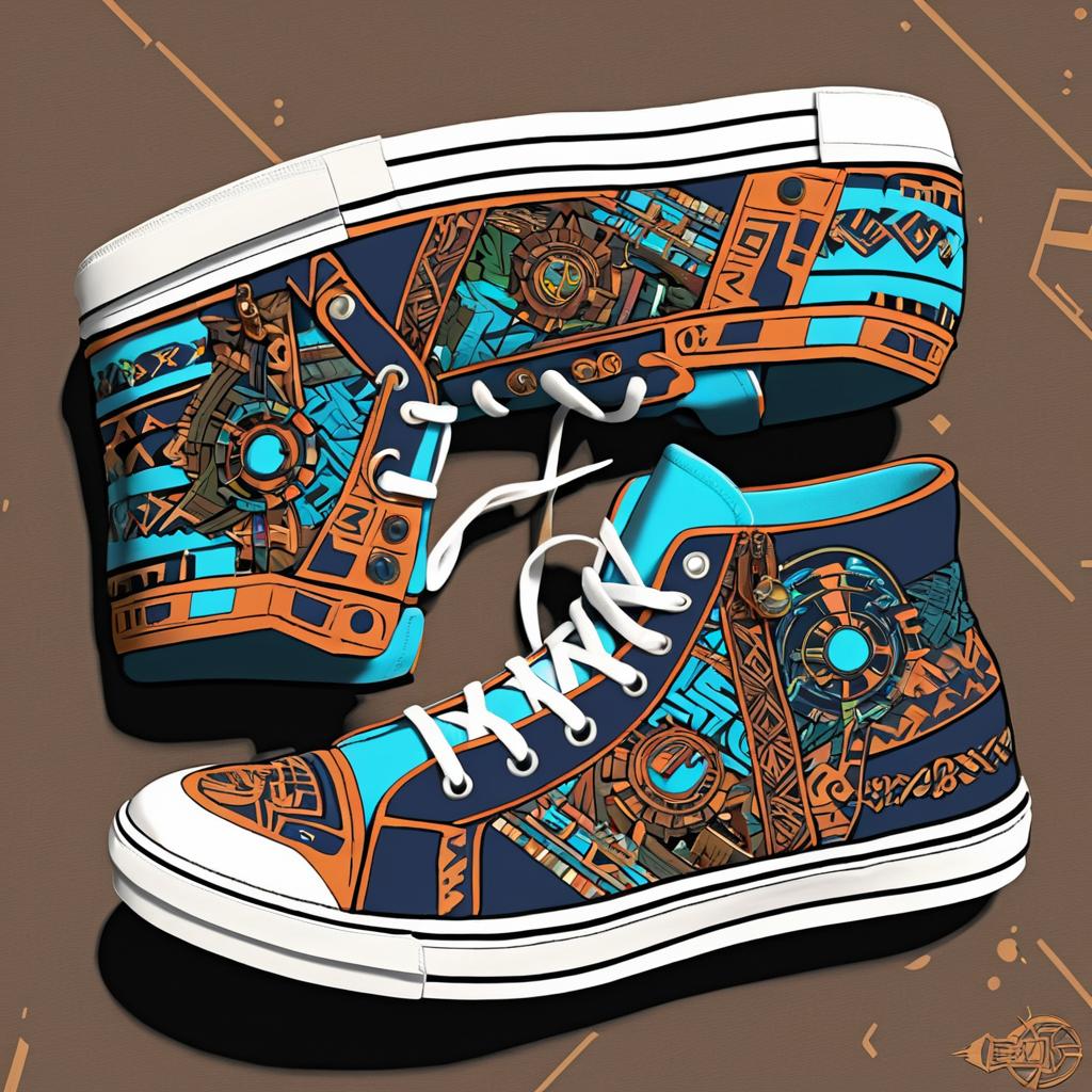 Epic Fantasy JRPG Sneaker Design