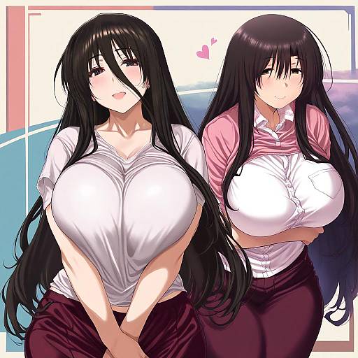 Illustration of Ohno kanako, genshiken in the style of Moisture (chichi)