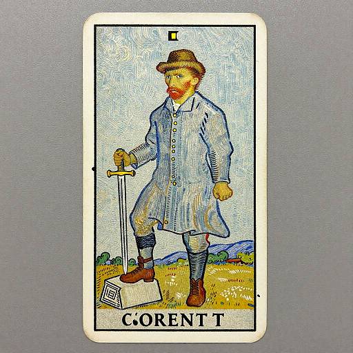 Vincent van Gogh Tarot Card Design