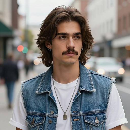 Urban Portrait of a Stylish Young Man