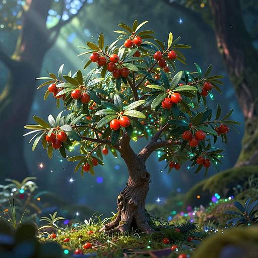 Enchanted Glowing Goji Berry Tree
