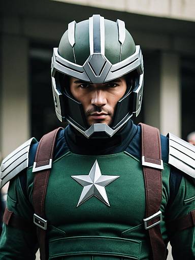 Realistic Male Rogue X-Men Cosplay