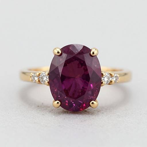 Ruby and Diamond 18KT Gold Ring