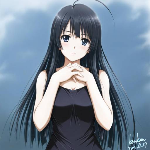 Illustration of Abe takakazu, kuso miso technique in the style of Kem kem