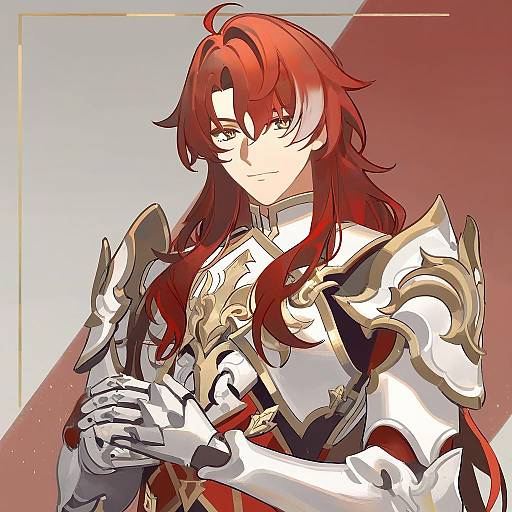 Illustration of Argenti (honkai: star rail), honkai: star rail in the style of Norizc