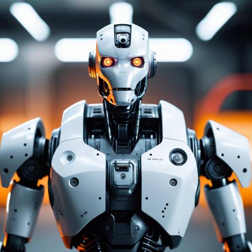 Blurry Robot in Sci-Fi Machinery