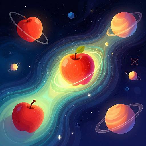 Newton's Gravity Cosmic Visualization