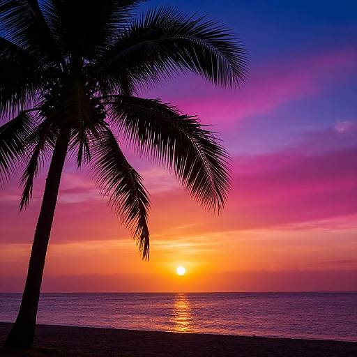 Sunset Serenity on Remote Beach