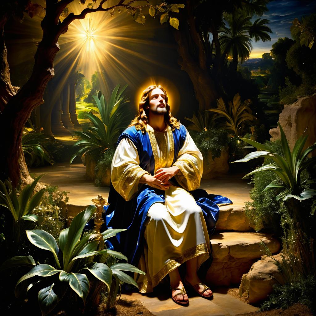 King Jesus in Gethsemane: A Baroque Masterpiece