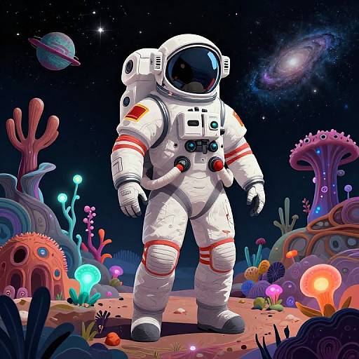 Schaub as Alien Planet Explorer