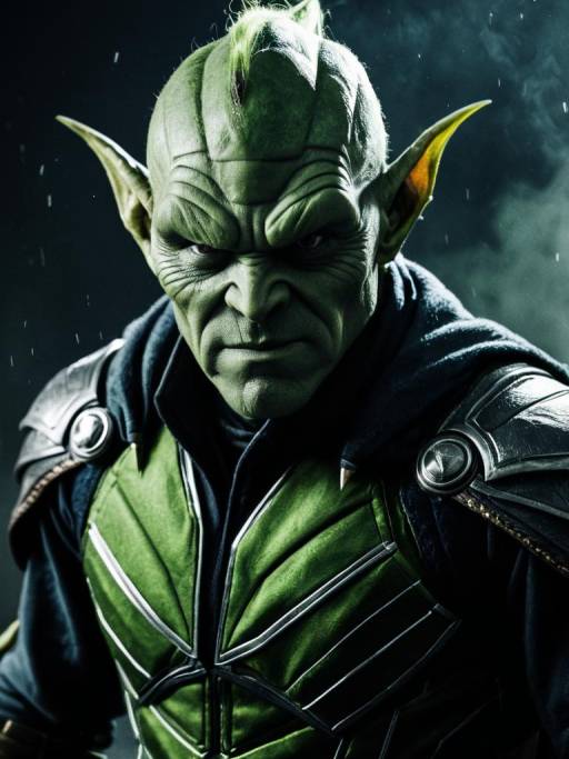 Man in Green Goblin Costume Cosplay