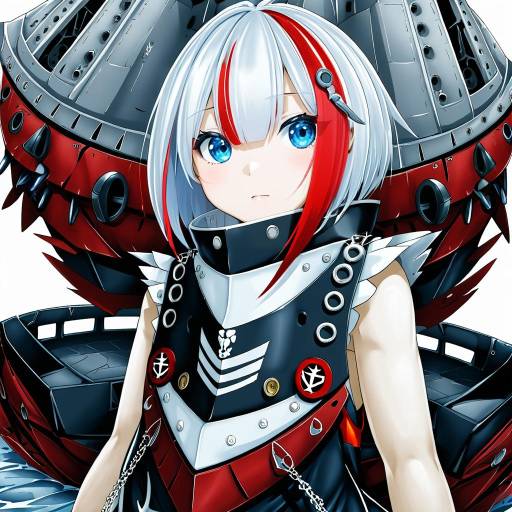 Illustration of Admiral graf spee (azur lane), azur lane in the style of Ryuusei (mark ii)