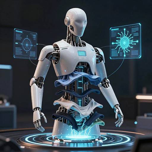 AI Clothes Removal Sci-Fi Machine