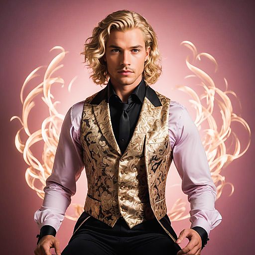 Dramatic Escape Artist in Fantasy Setting Dramatic Escape Artist in Fantasy Setting