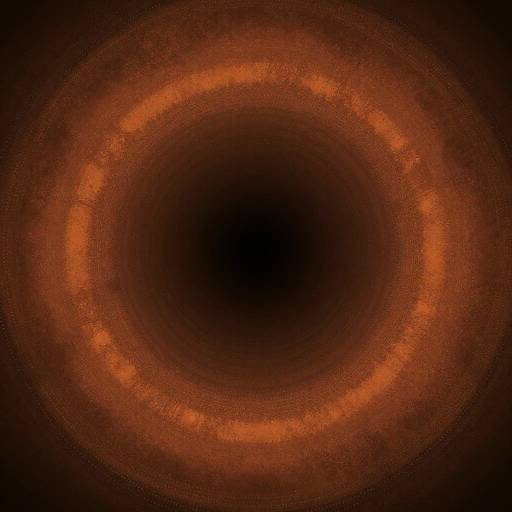 Hypnotic Textured Circular Pattern