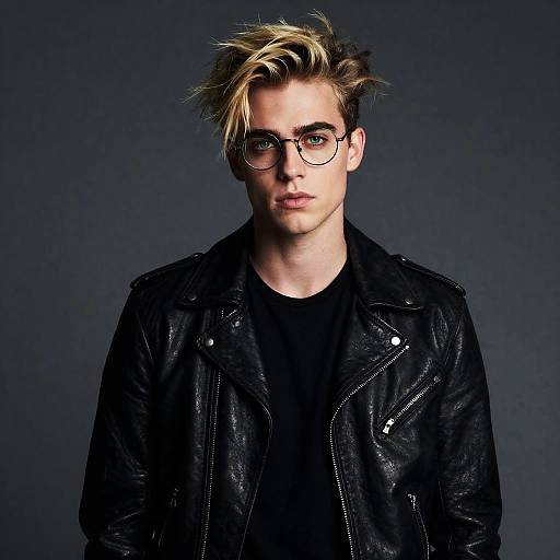 Charismatic British Musician Portrait