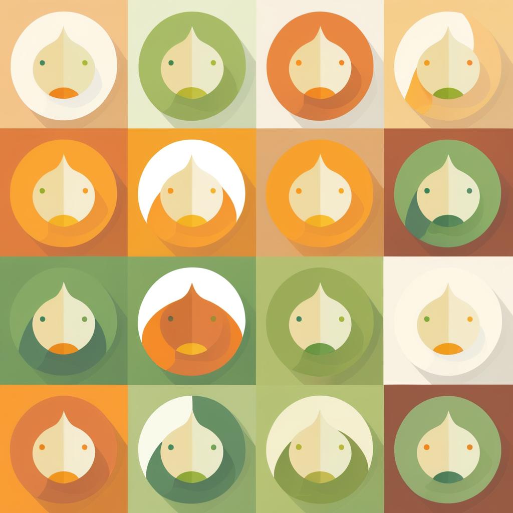 Earthy Tone Avatars for Comment Emotions