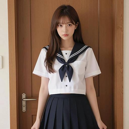 Realistic Portrait of an Asian Woman