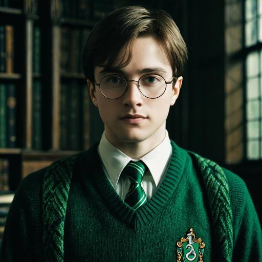 Harry Potter in Slytherin Uniform