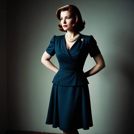 Vintage Marie Cosplay in 1940s Elegance