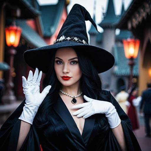Disney-Inspired Costume Villain with Glamor