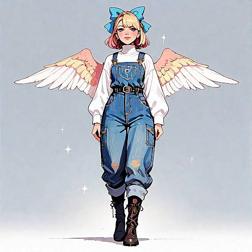 Eiko FF9 Winged Girl Full Body