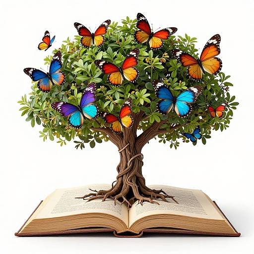 Tree of Wisdom from Open Book