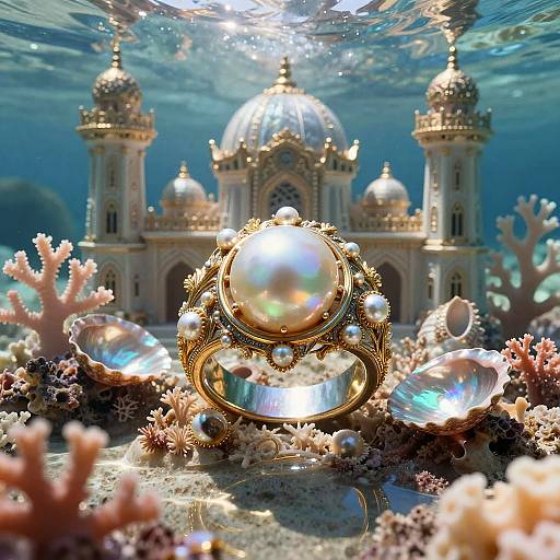 Lustrous Coral Palace in Crystal Cove