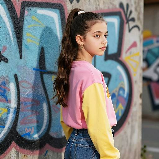 Teen Girl Classic Ponytail Fashion