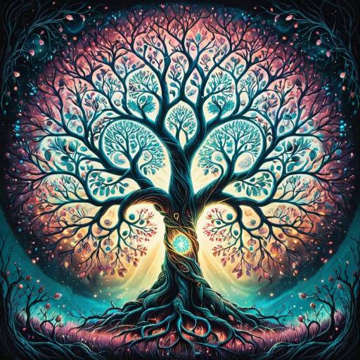 Enigmatic Surrealistic Tree of Life Enigmatic Surrealistic Tree of Life
