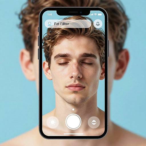 Augmented Reality Fat Filter Interface