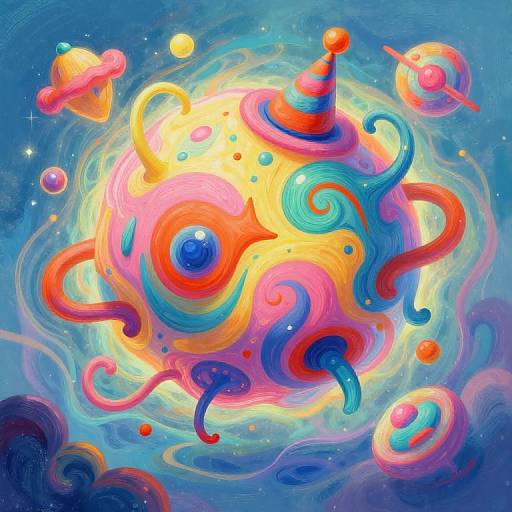 Surreal Abstract Digital Caca Art