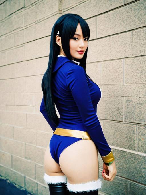 Realistic Nico Robin Cosplay Portrait