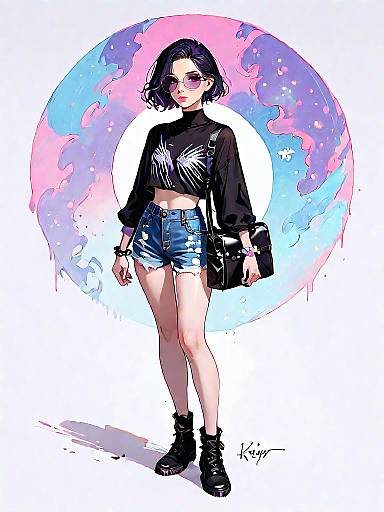 Casual Summer Style in Comics