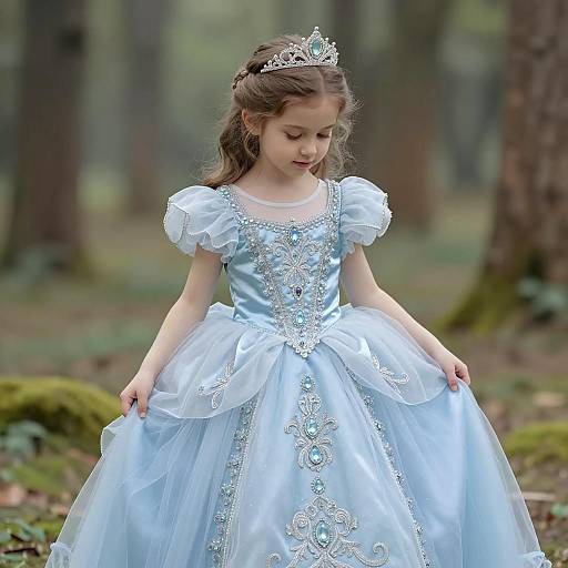 Whimsical Fairy Tale Princess Portrait