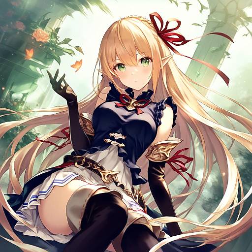 Illustration of Arisa (shadowverse), shadowverse in the style of Nanao naru