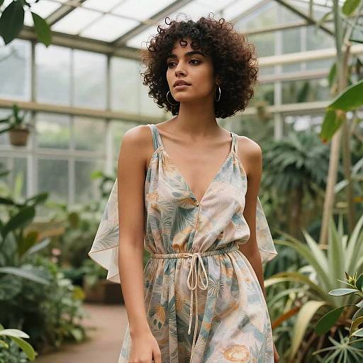 Short Afro Summer Style Editorial