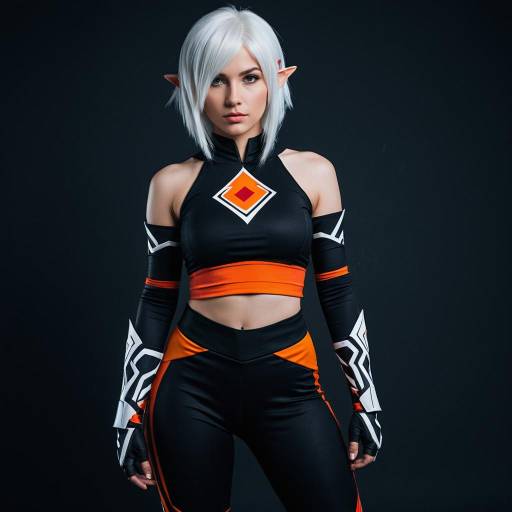 Futuristic Impa Cosplay Costume Design