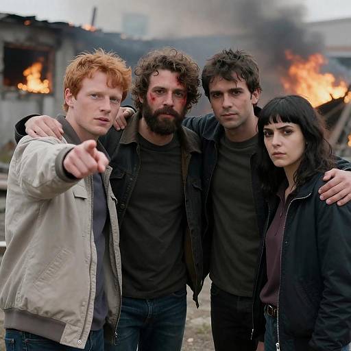 Group Photo in Urban Chaos