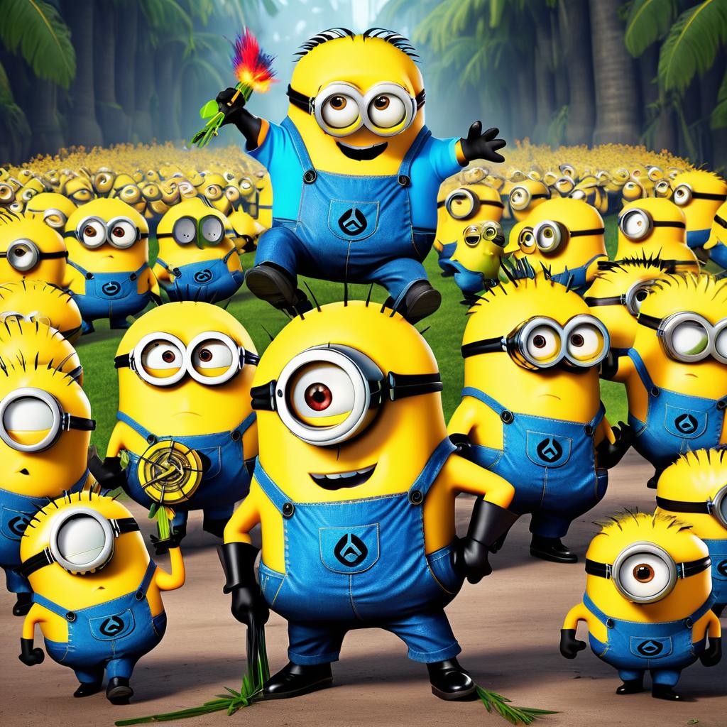 Minions Meet The Hunger Games Crossover