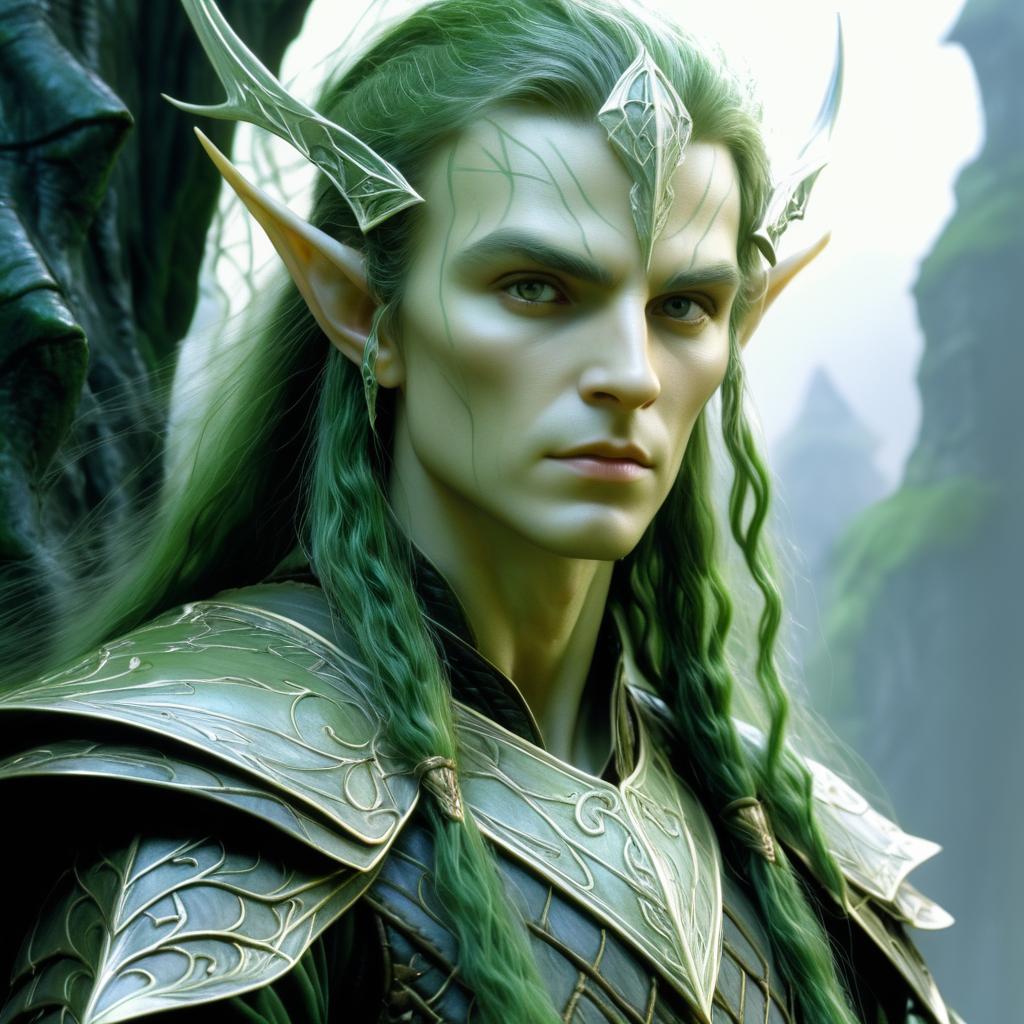 Epic Fantasy Elf Humanization Artwork